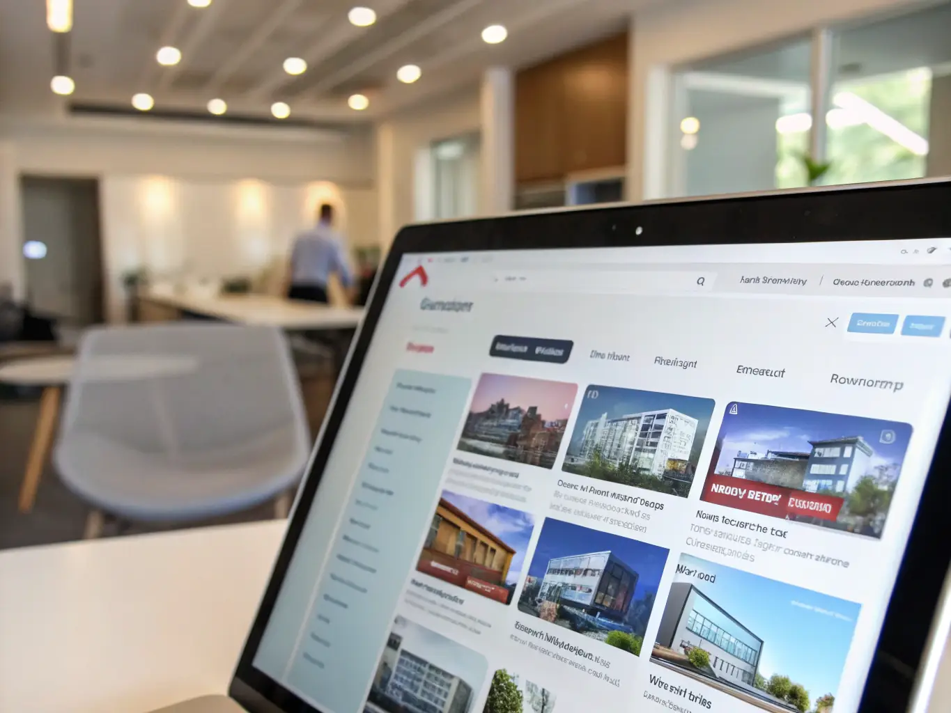 A user interface screenshot of Real Fi AI software, highlighting its intuitive design and collaborative features for real estate development teams.